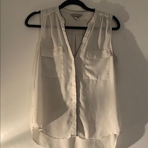 H&M sleeveless white top